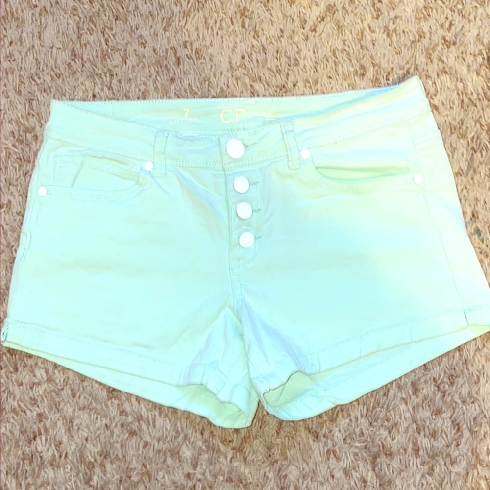 Celebrity Pink mint green short